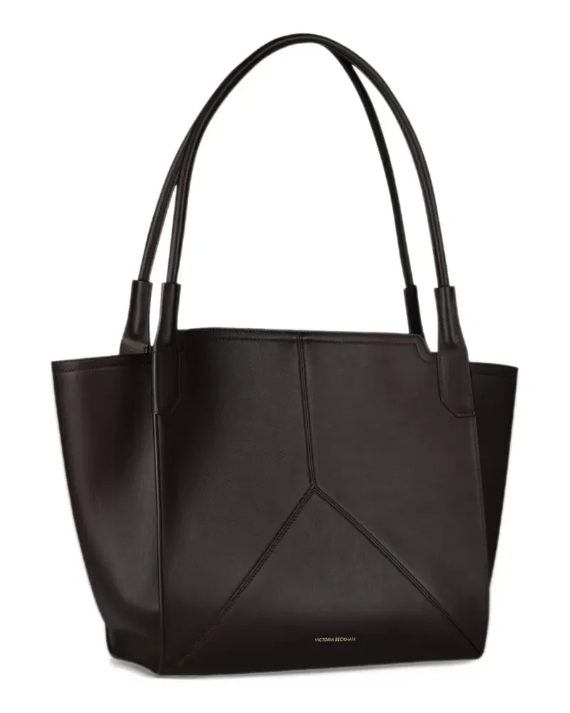 Victoria Beckham Victoria Tote Bag mit geometrischen Nähten - Braun Braun