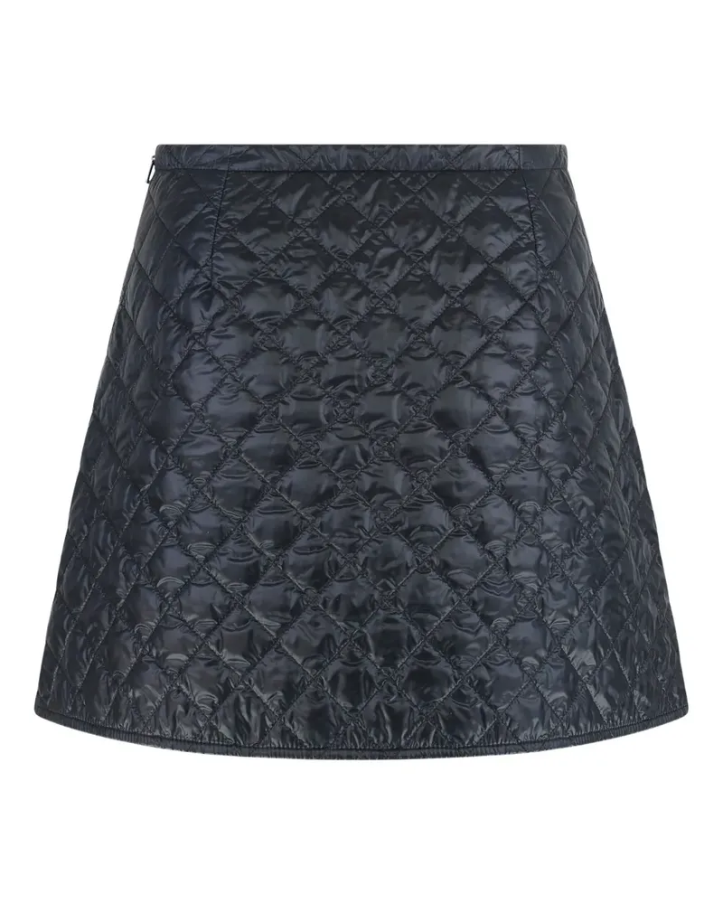 Moncler quilted mini skirt - Blau Blau