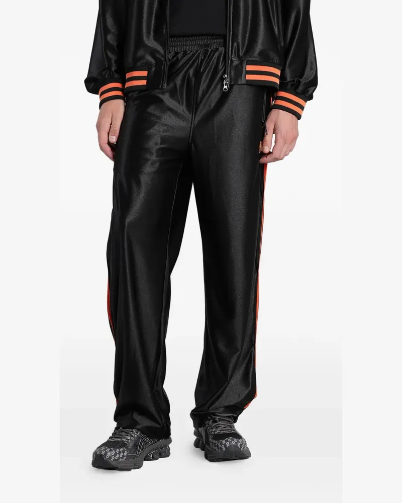 NEEDLES side-stripe track pants - Schwarz Schwarz