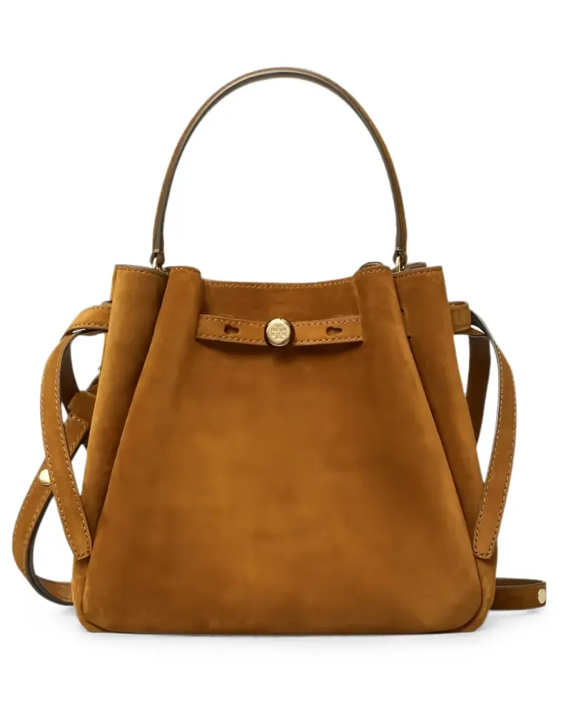 Tory Burch Romy suede bucket bag - Braun Braun