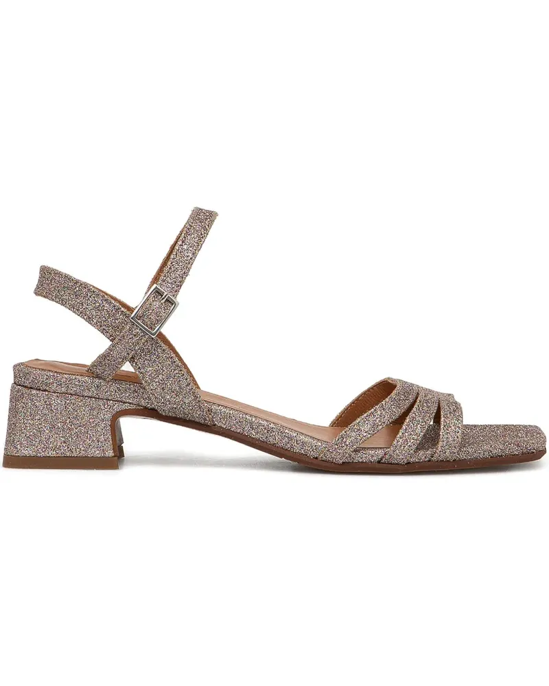 Billi Bi Sandalen mit Glitter-Optik 35mm - Rosa Rosa