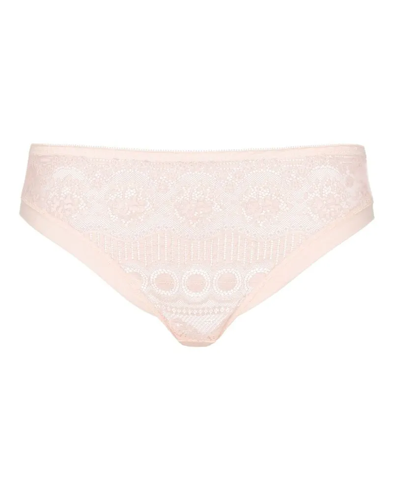 Eres Glycine Slip mit Spitze - Rosa Rosa