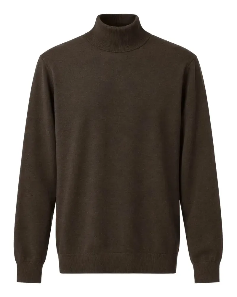 Diktat Pullover mit Rollkragen - Braun Braun