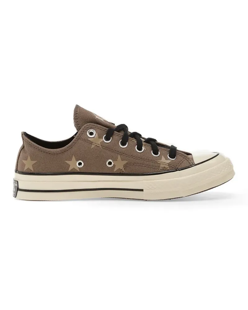 Converse star print Chuck 70 sneakers - Braun Braun