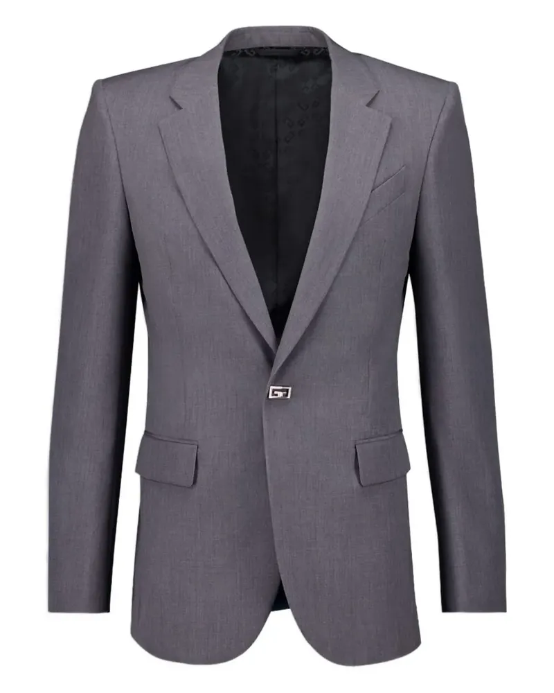 Givenchy Einreihiges Sakko - Grau Grau