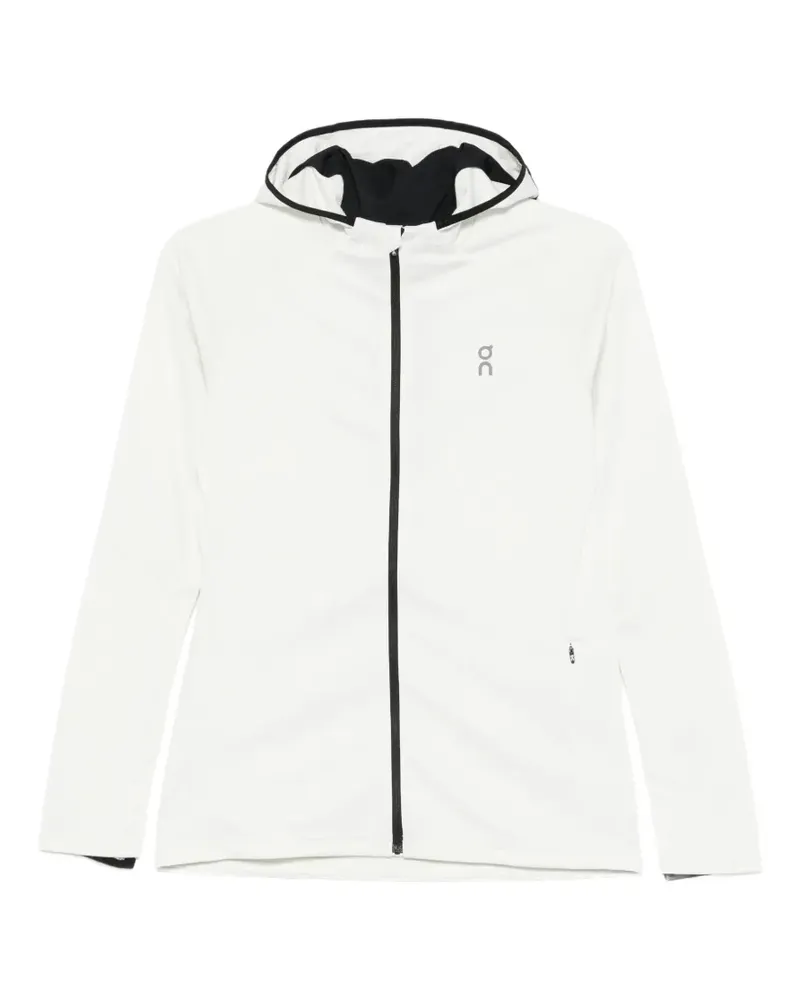 ON zip hooded jacket - Weiß Weiß