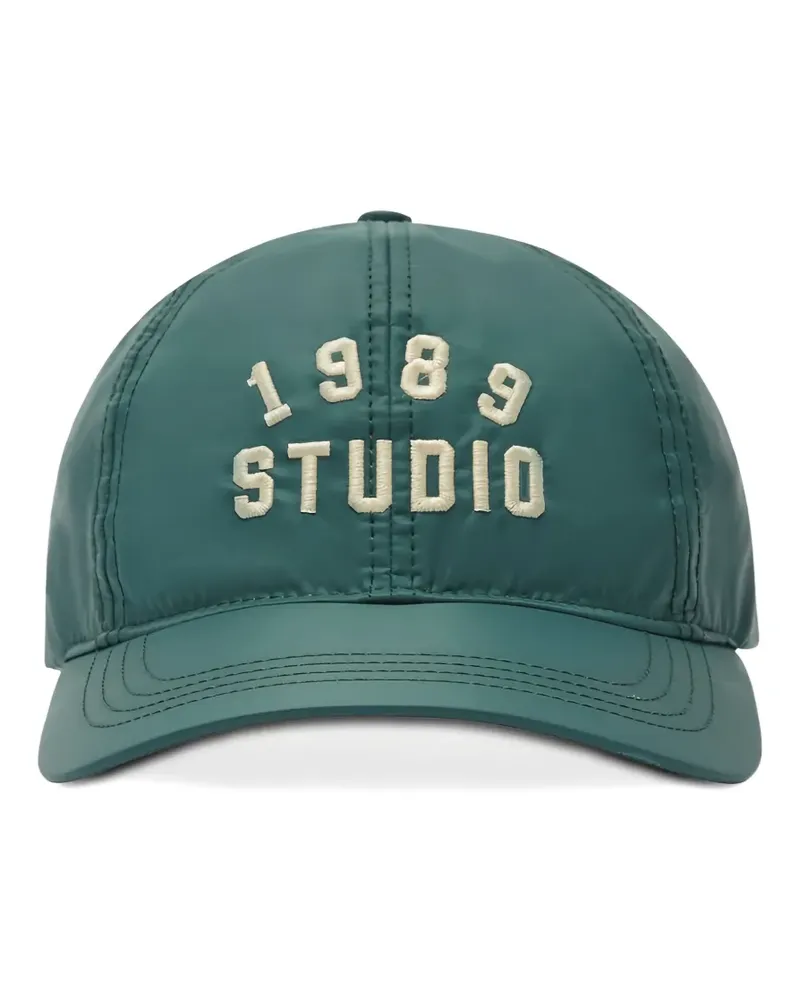 1989 STUDIO logo-embroidered cap - Grün Grün