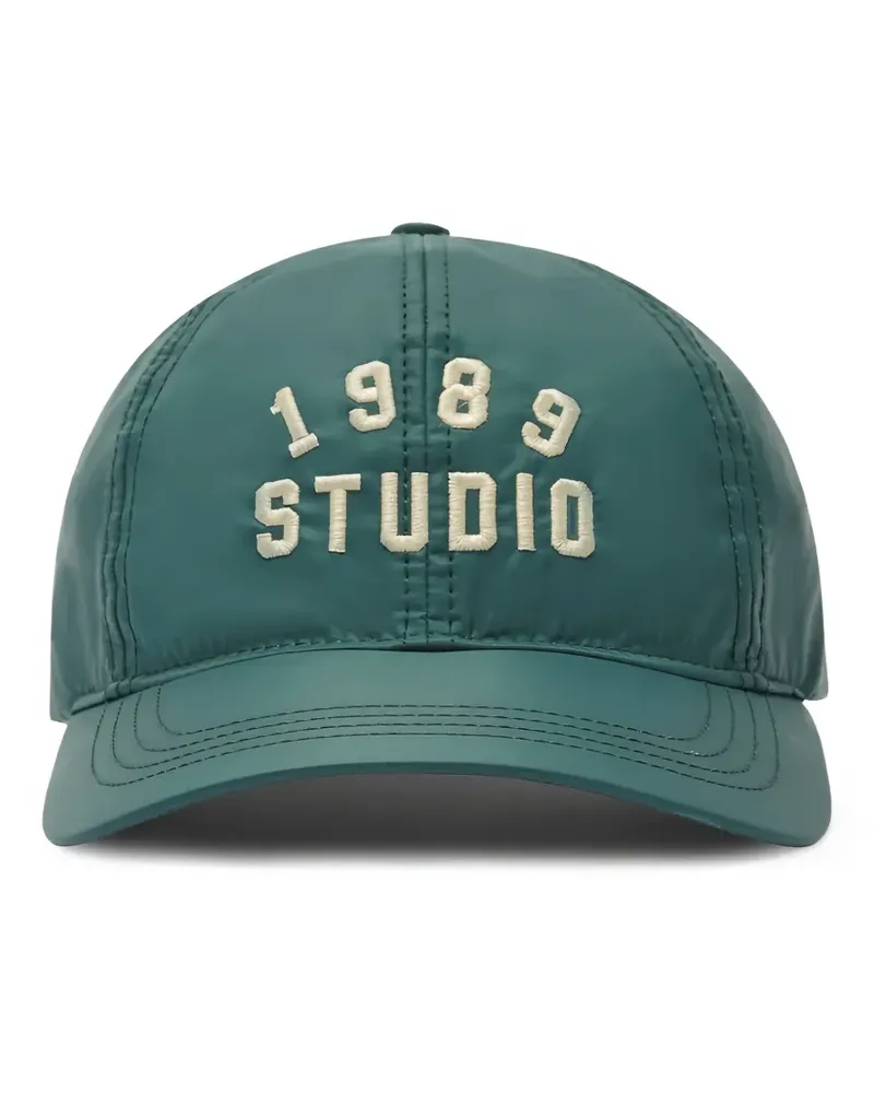 1989 STUDIO Baseballkappe mit Logo-Stickerei - Grün Grün