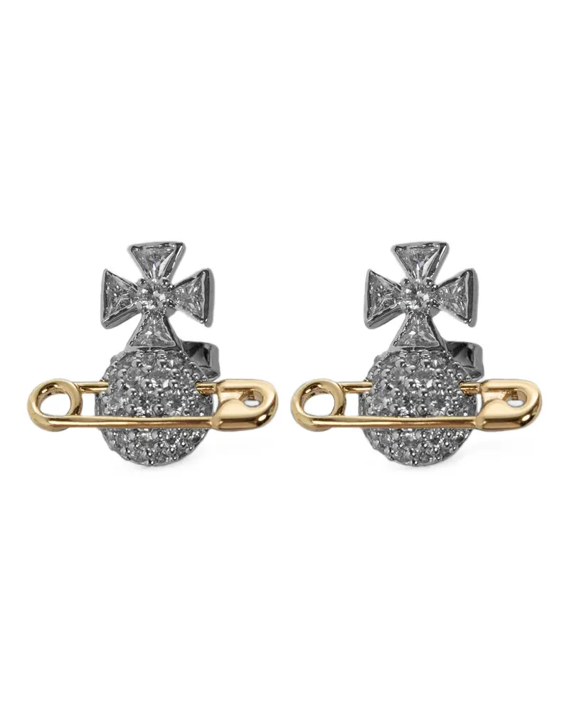 Vivienne Westwood Hectorina Orb Ohrringe - Silber Silber
