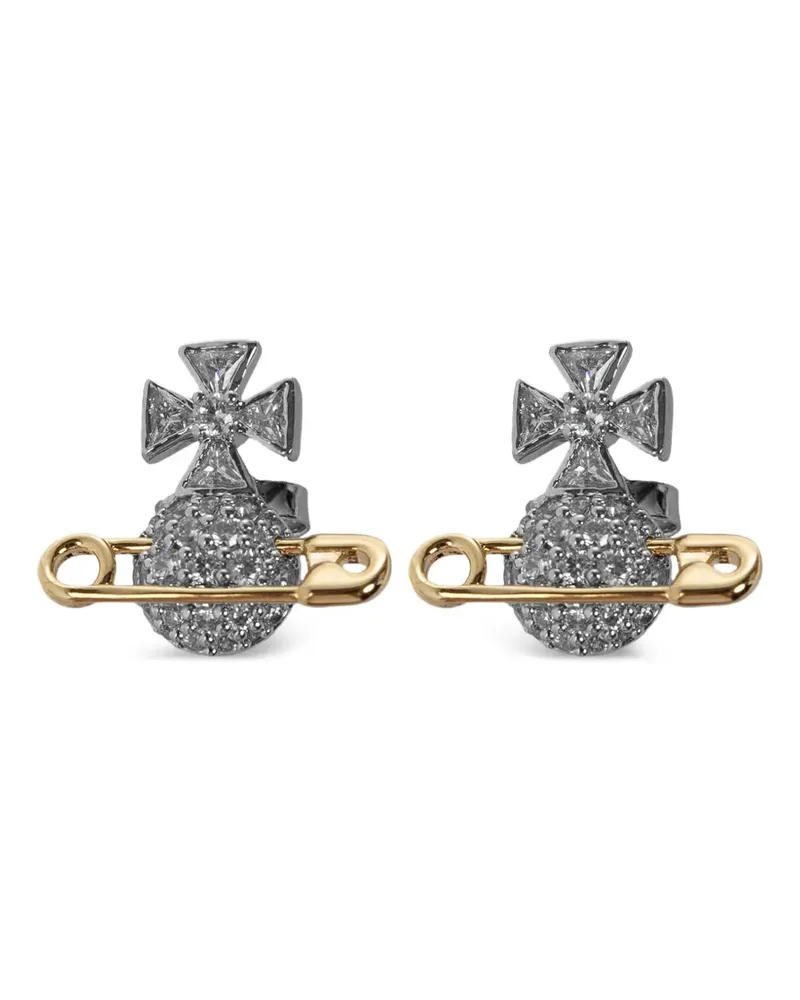 Vivienne Westwood Hectorina Orb Ohrringe - Silber Silber
