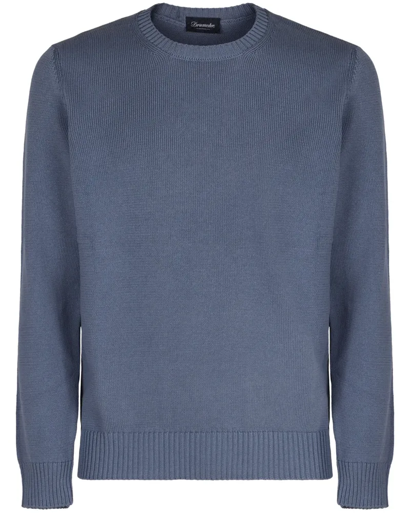 Drumohr  Pullover aus Baumwolle - Blau Blau