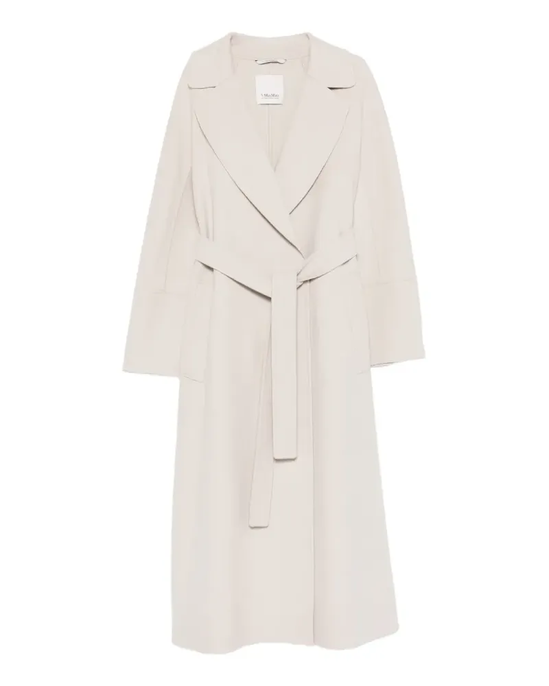 Max Mara belted trench coat - Nude Nude