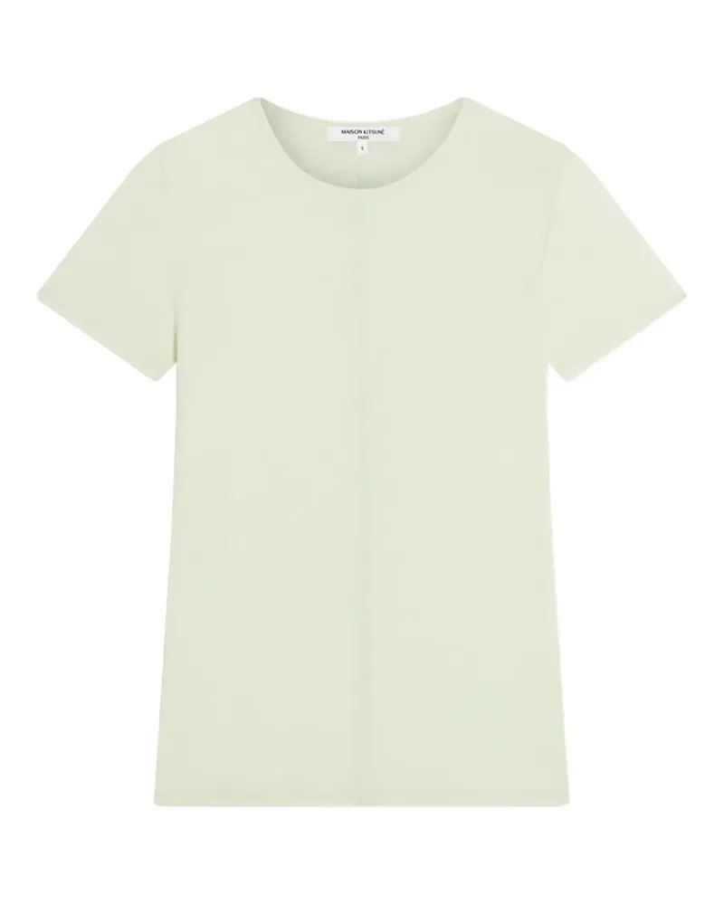 Kitsuné exposed-seam T-shirt - Grün Grün