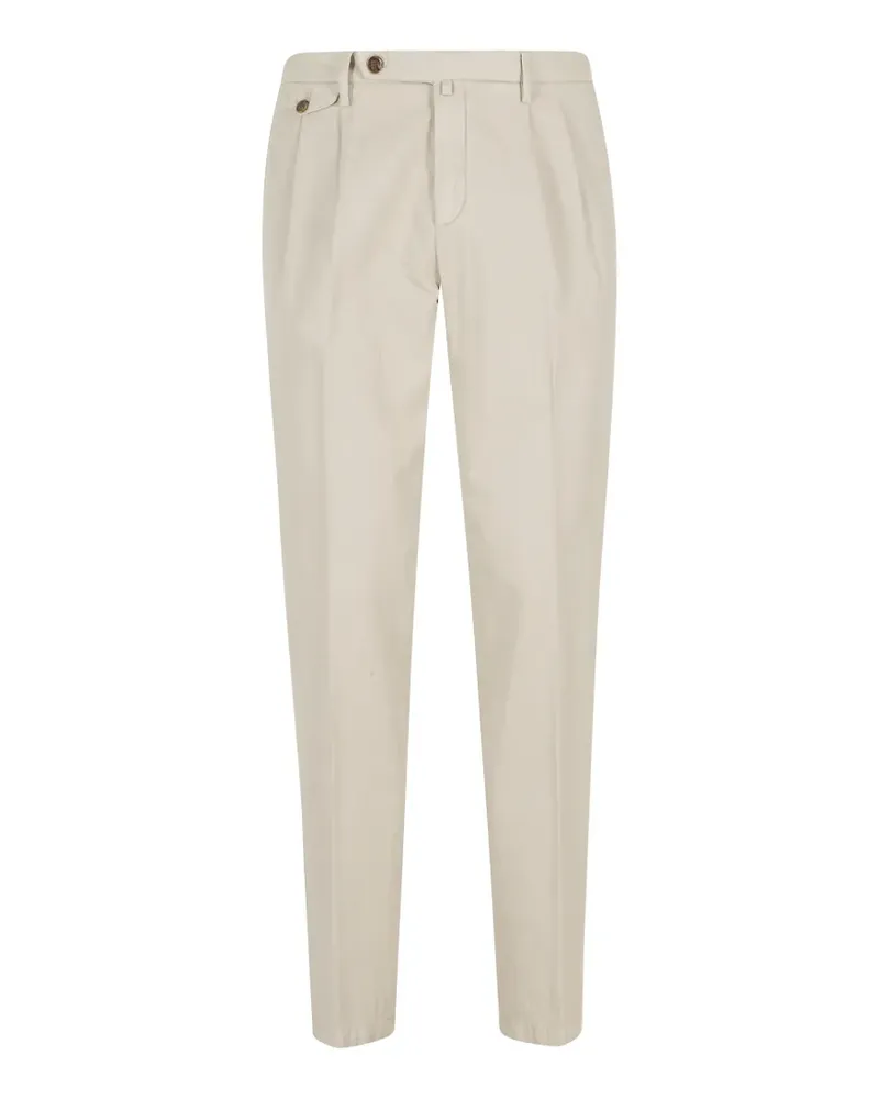 Briglia 1949 button pleated trousers - Nude Nude