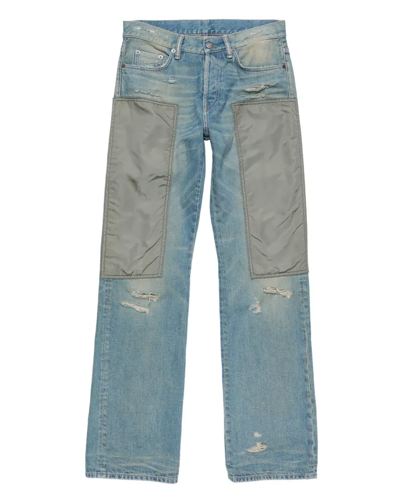 Acne Studios Jeans im Distressed-Look - Blau Blau