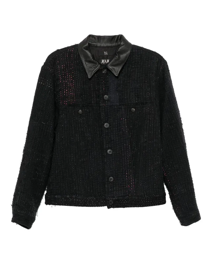 Yohji Yamamoto x Fake As Flowr Khanta Steppjacke - Schwarz Schwarz