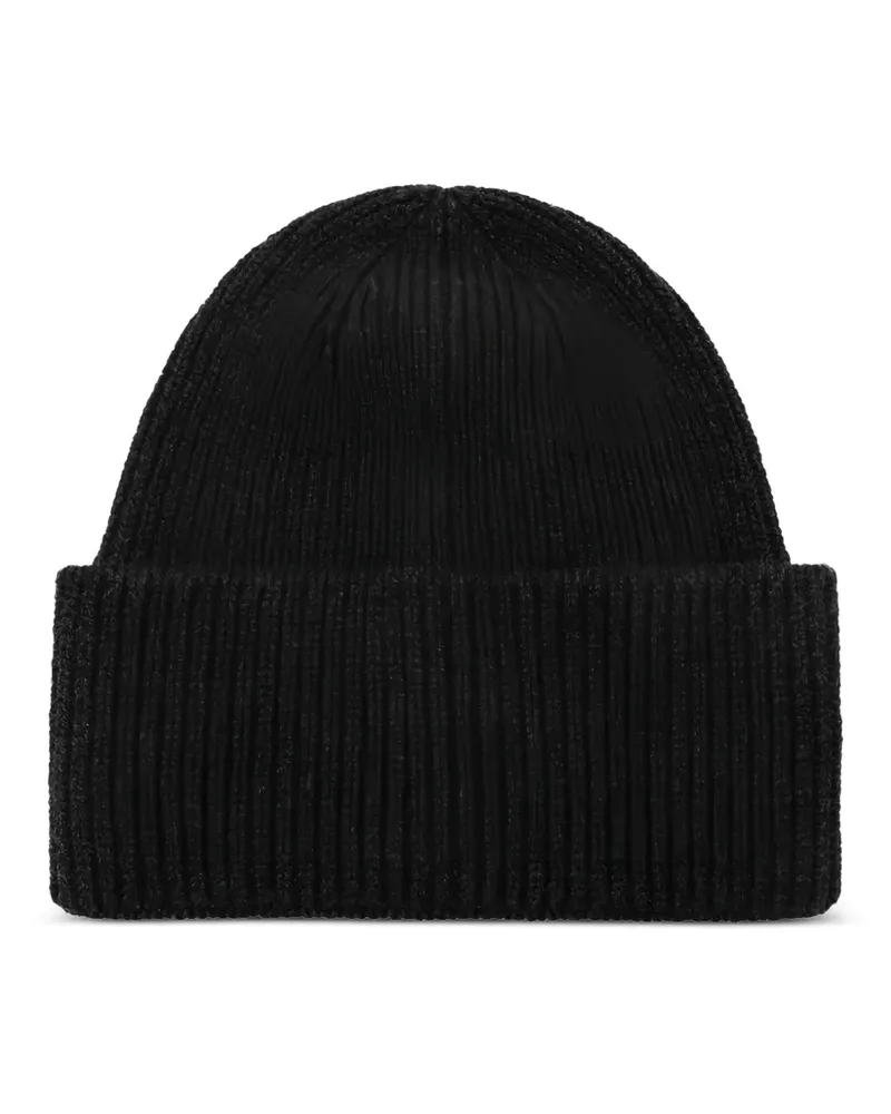 Destin Gerippte Beanie - Schwarz Schwarz