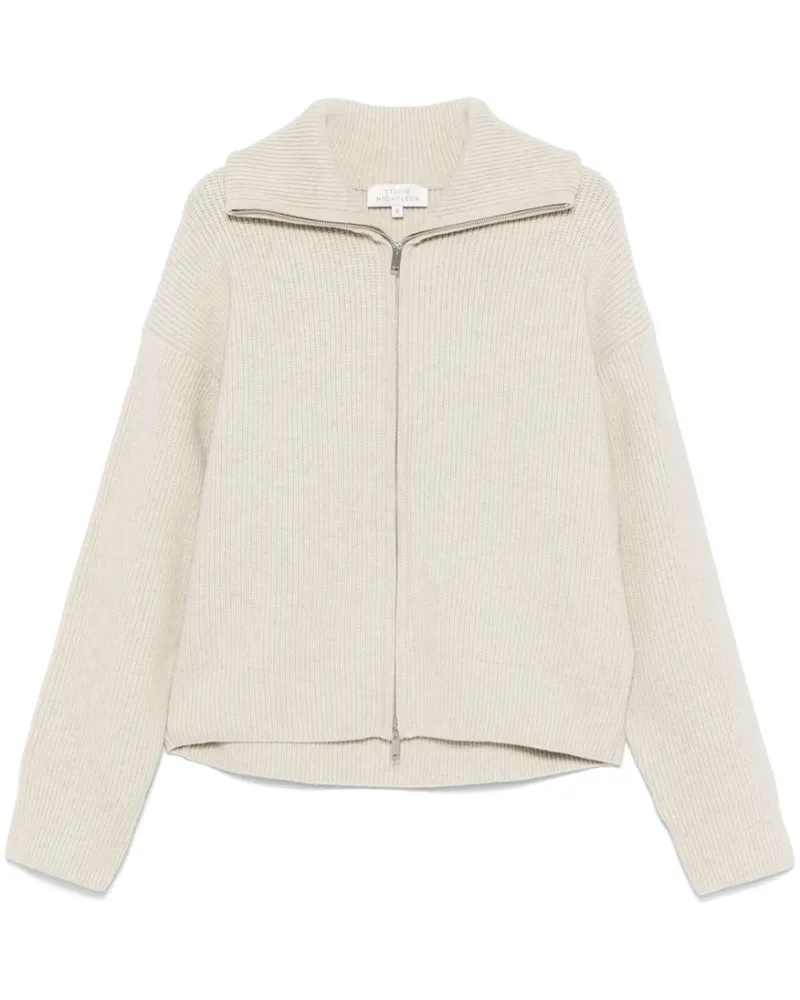 Studio Nicholson Sandos Cardigan - Nude Nude