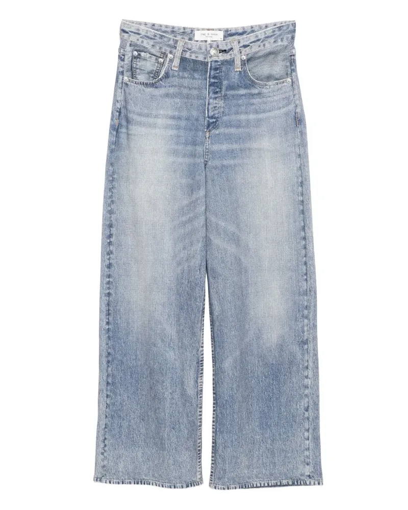 Rag & Bone Miramar Andi Hose - Blau Blau