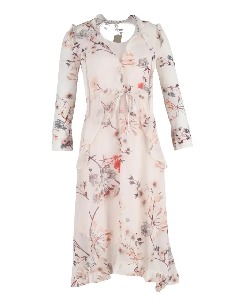 Maje floral-print midi dress - Rosa Rosa