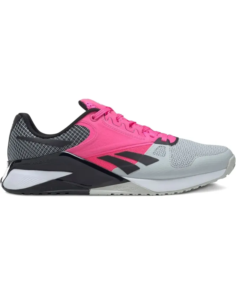 Reebok Nano 6000 "Pure Grey/Atomic Pink" Sneakers - Grau Grau