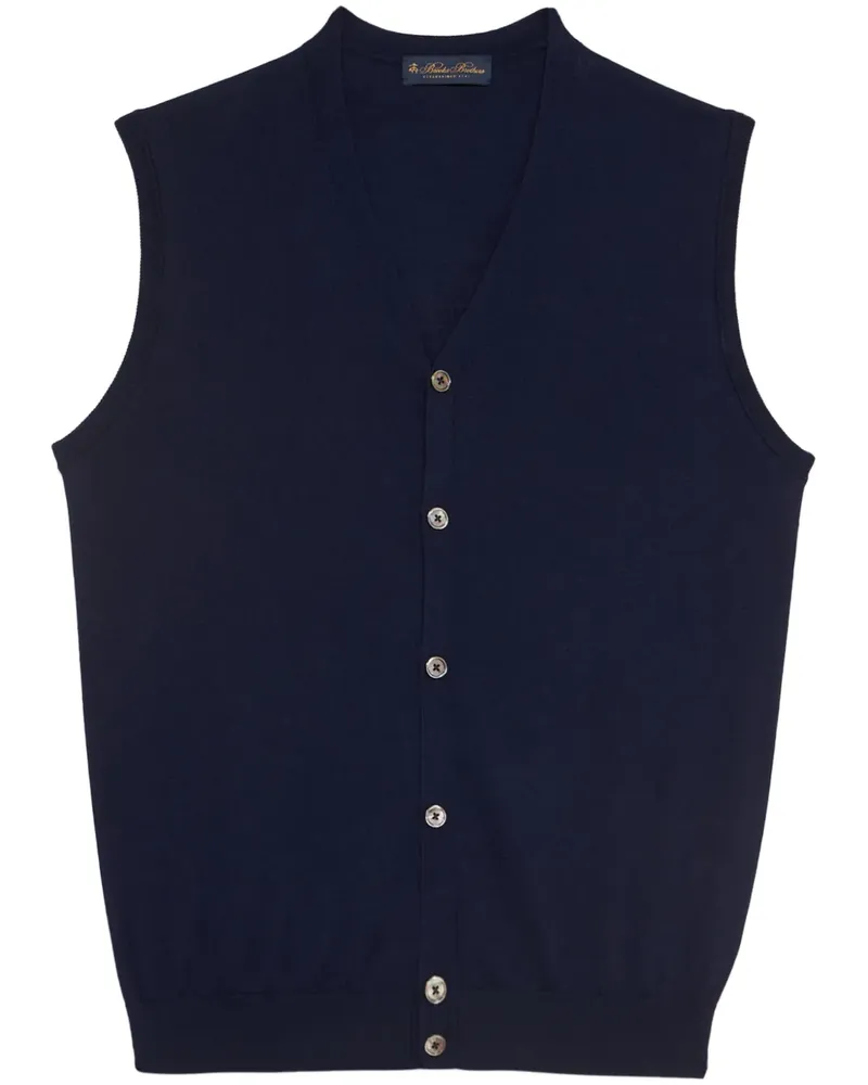 Brooks Brothers Gestrickter Cardigan - Blau Blau