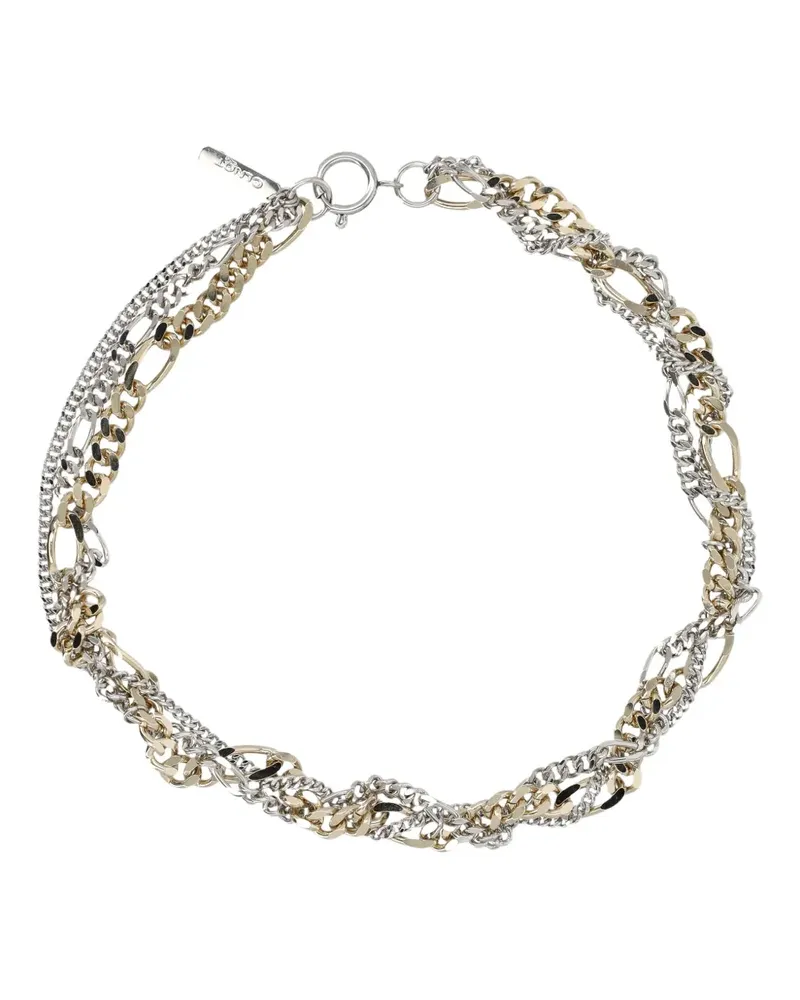 Justine Clenquet Choker im Layering-Look - Silber Silber