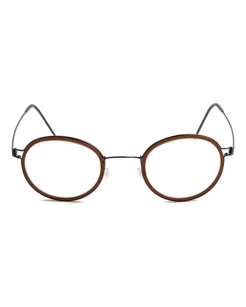 Lindberg Lex round-frame glasses - Braun Braun