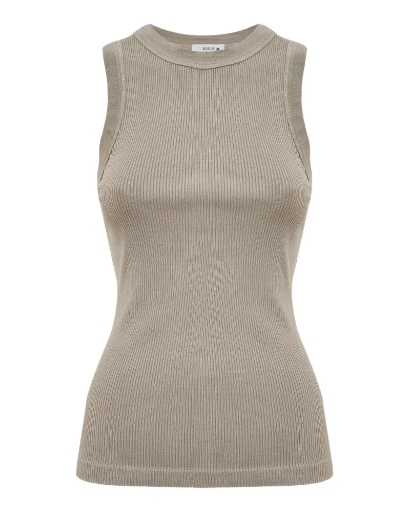 AGOLDE Geripptes Leigh Tanktop - Nude Nude
