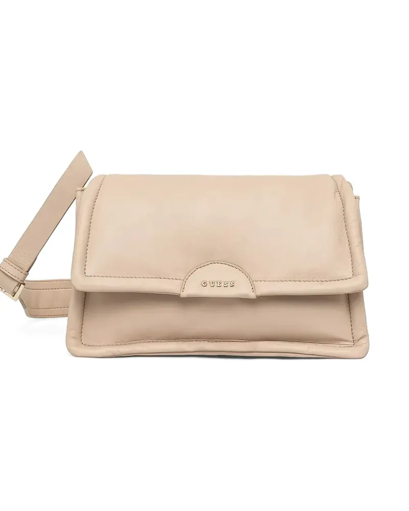 Guess Umhängetasche aus Puffleder - Nude Nude