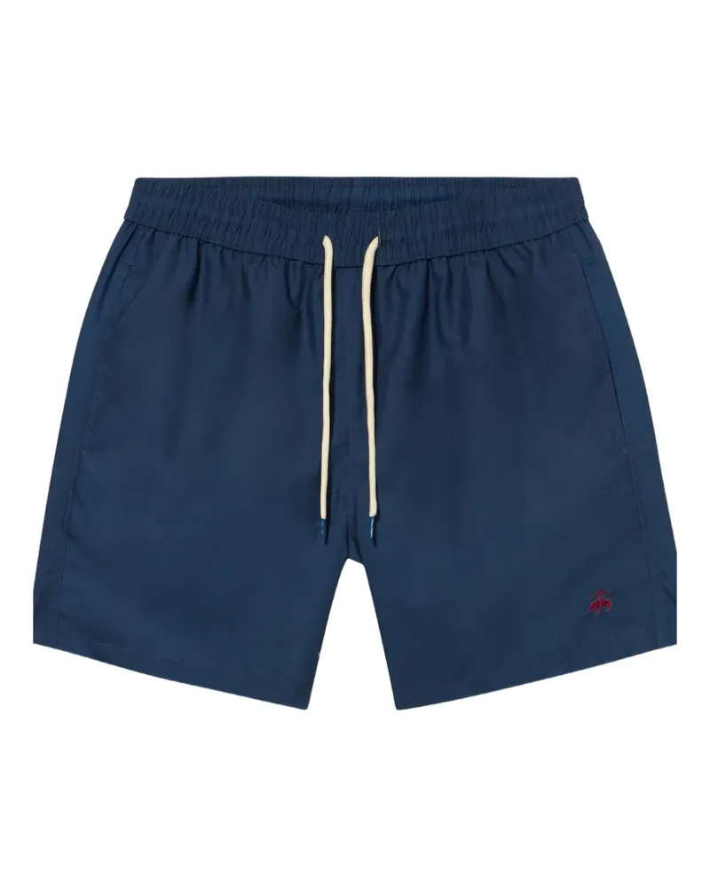 Brooks Brothers drawstring elasticated swim shorts - Blau Blau
