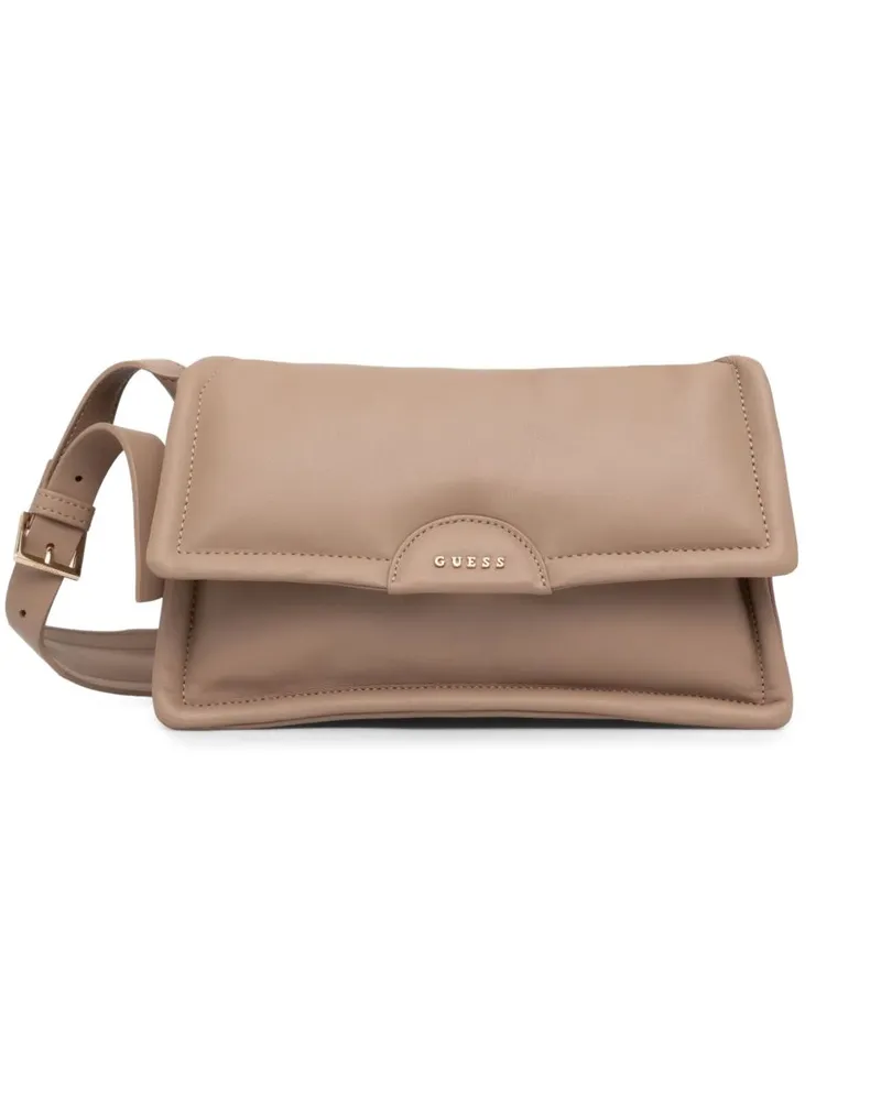 Guess Eva Schultertasche - Nude Nude