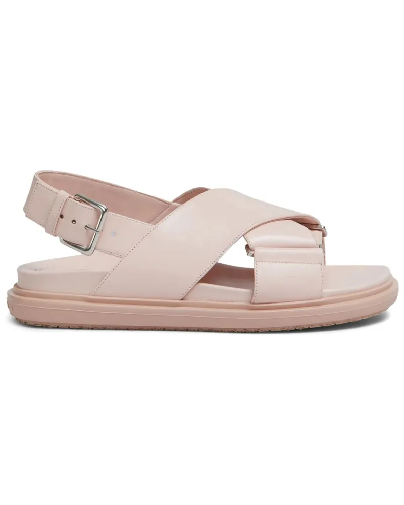 Marni Fussbet Sandalen - Rosa Rosa