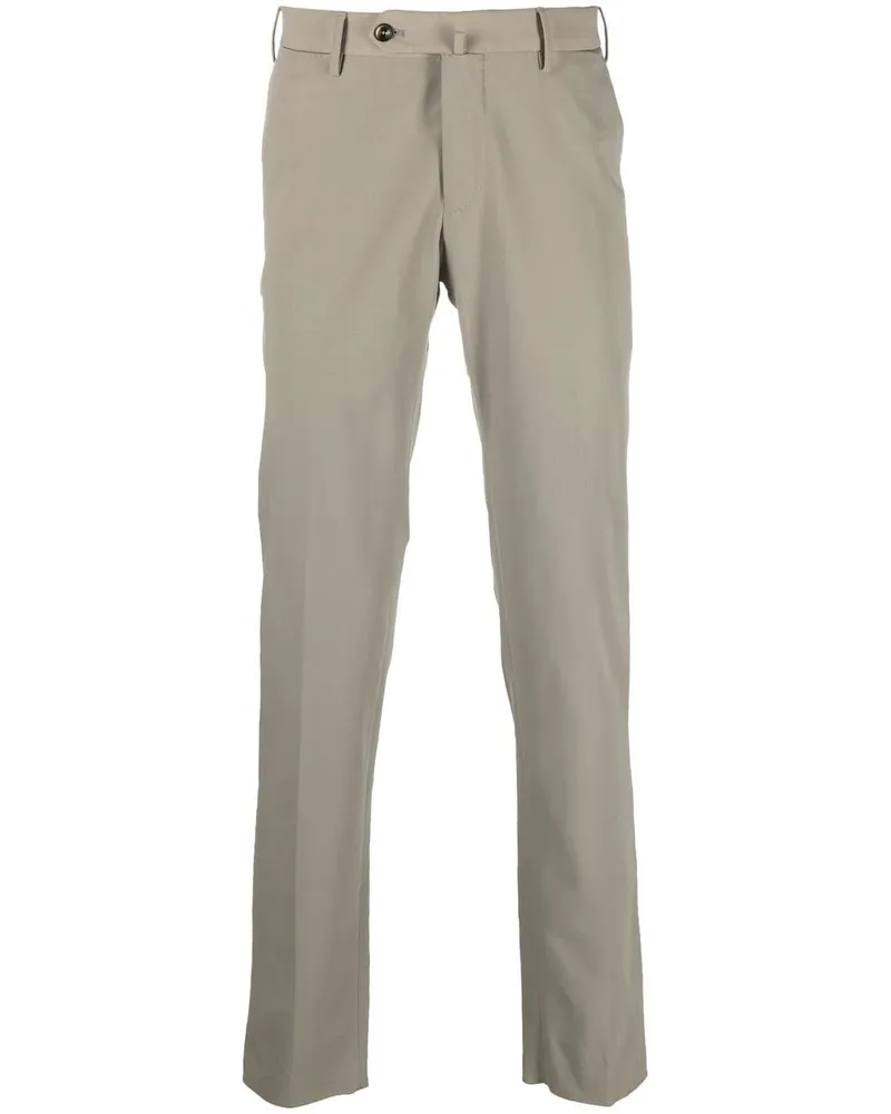 PT TORINO Straight-Leg-Hose mit Lasche - Nude Nude