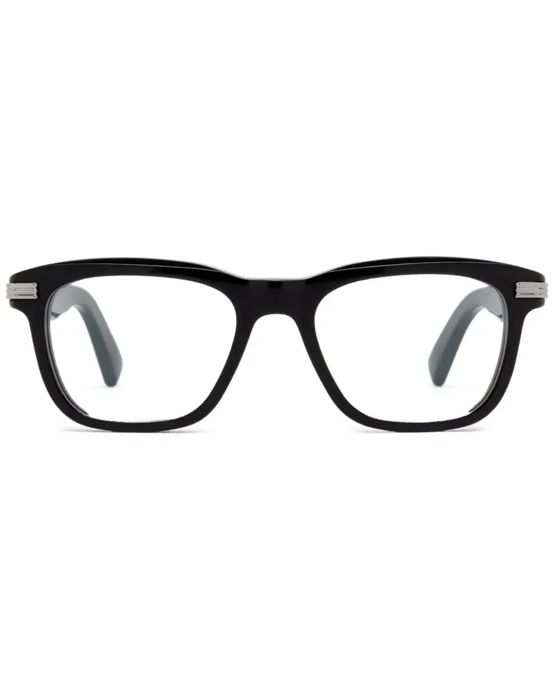 Cartier Brille mit eckigem Gestell - Schwarz Schwarz