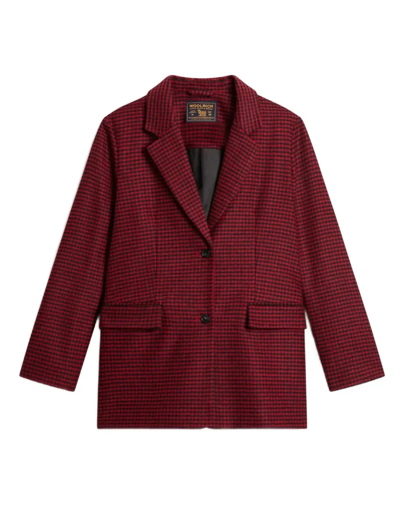 Woolrich Kariertes Sakko - Rot Rot