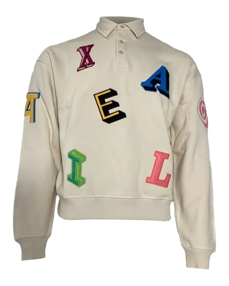 Axel Arigato Poloshirt mit Knopfleiste - Nude Nude