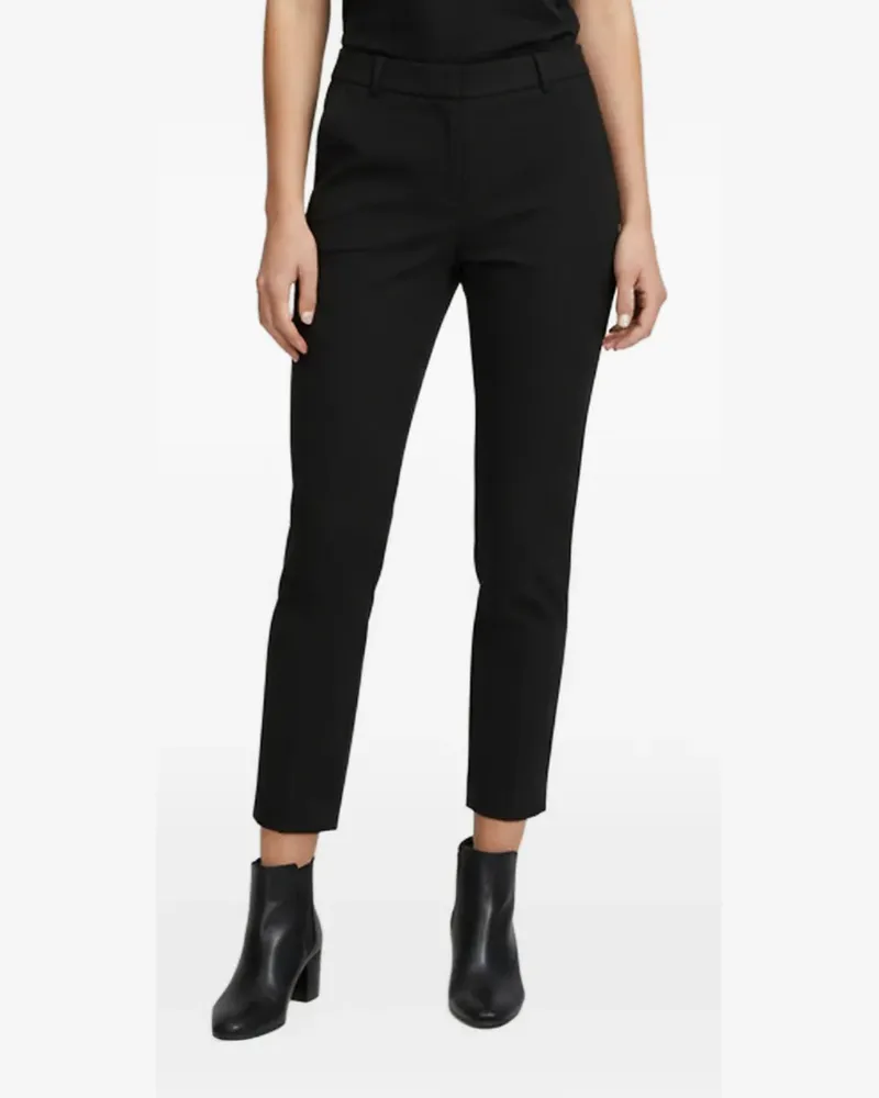 tibi stretch crepe trousers - Schwarz Schwarz