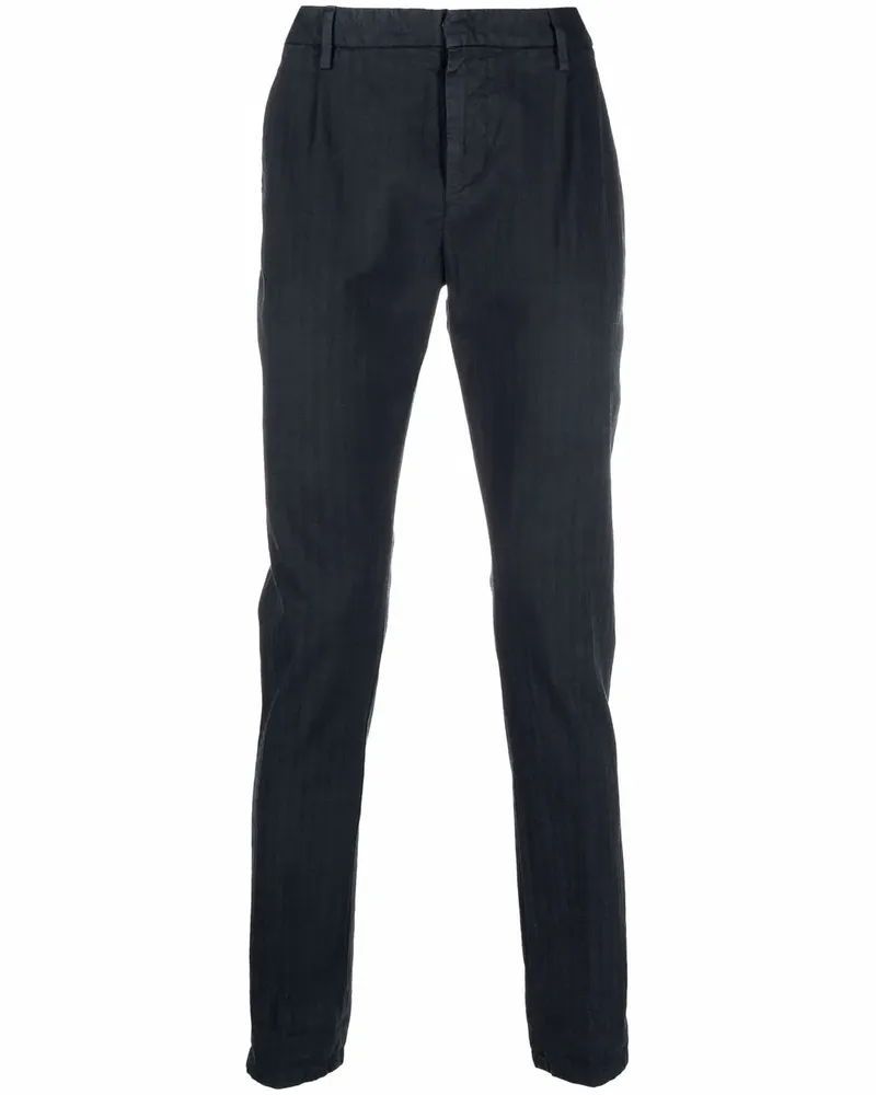 Dondup Hose mit schmalem Schnitt - Blau Blau
