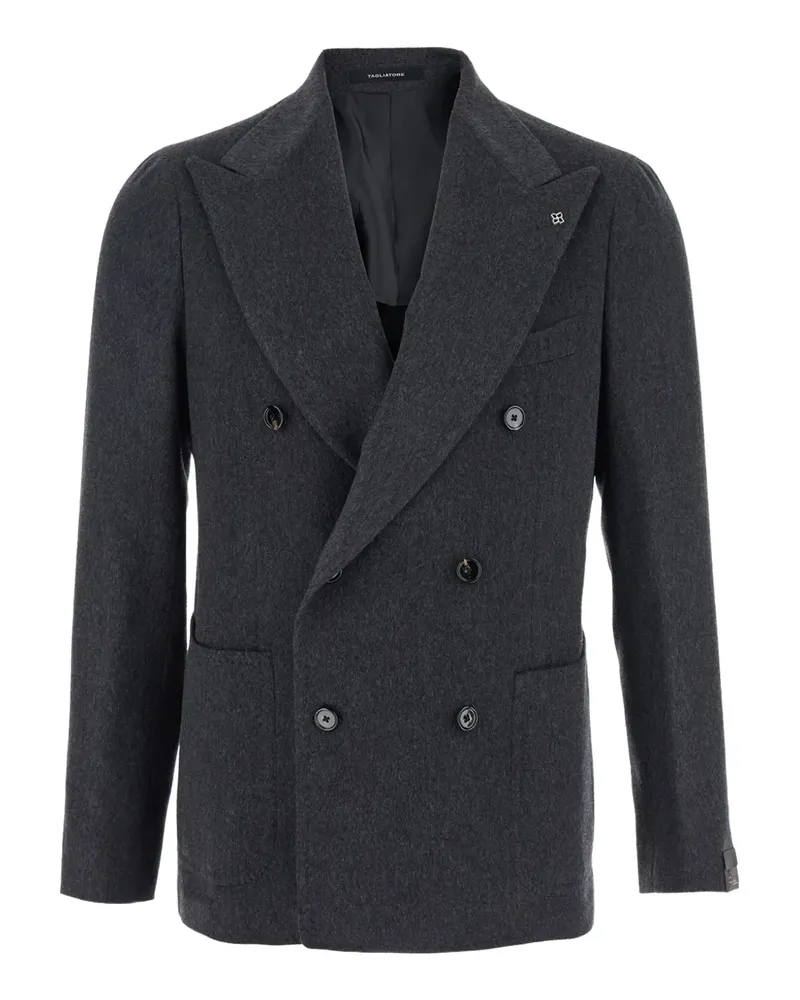 Tagliatore Doppelreihiges Sakko - Grau Grau