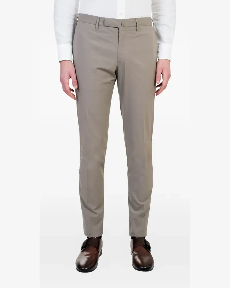 Incotex Klassische Chino - Grau Grau