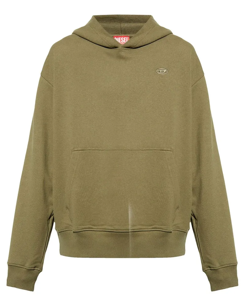 Diesel S-Macs-Hood-Megoval-D Hoodie - Grün Grün