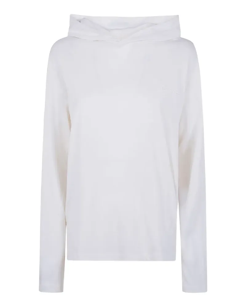 Fear of God logo-detail long-sleeve hoodie - Weiß Weiß