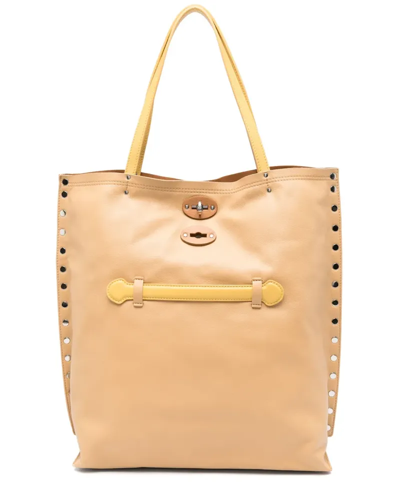 Zanellato Saeta Tote Bag - Braun Braun