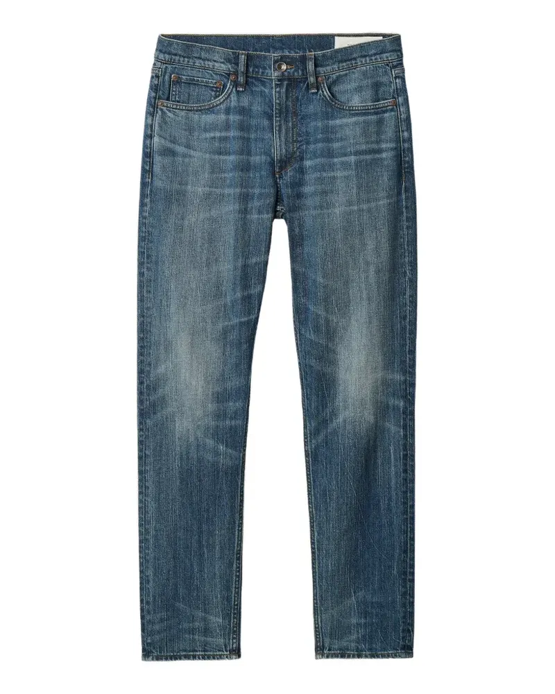 Rag & Bone Fit 2 faded whiskered jeans - Blau Blau