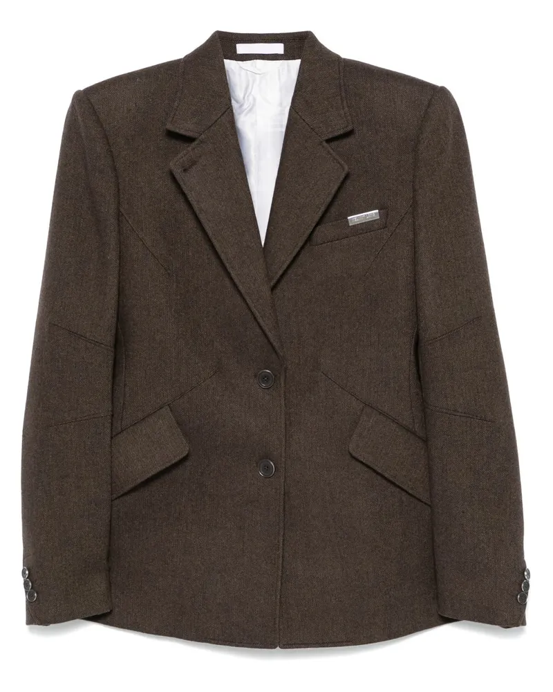 Helmut Lang Apex Blazer - Braun Braun