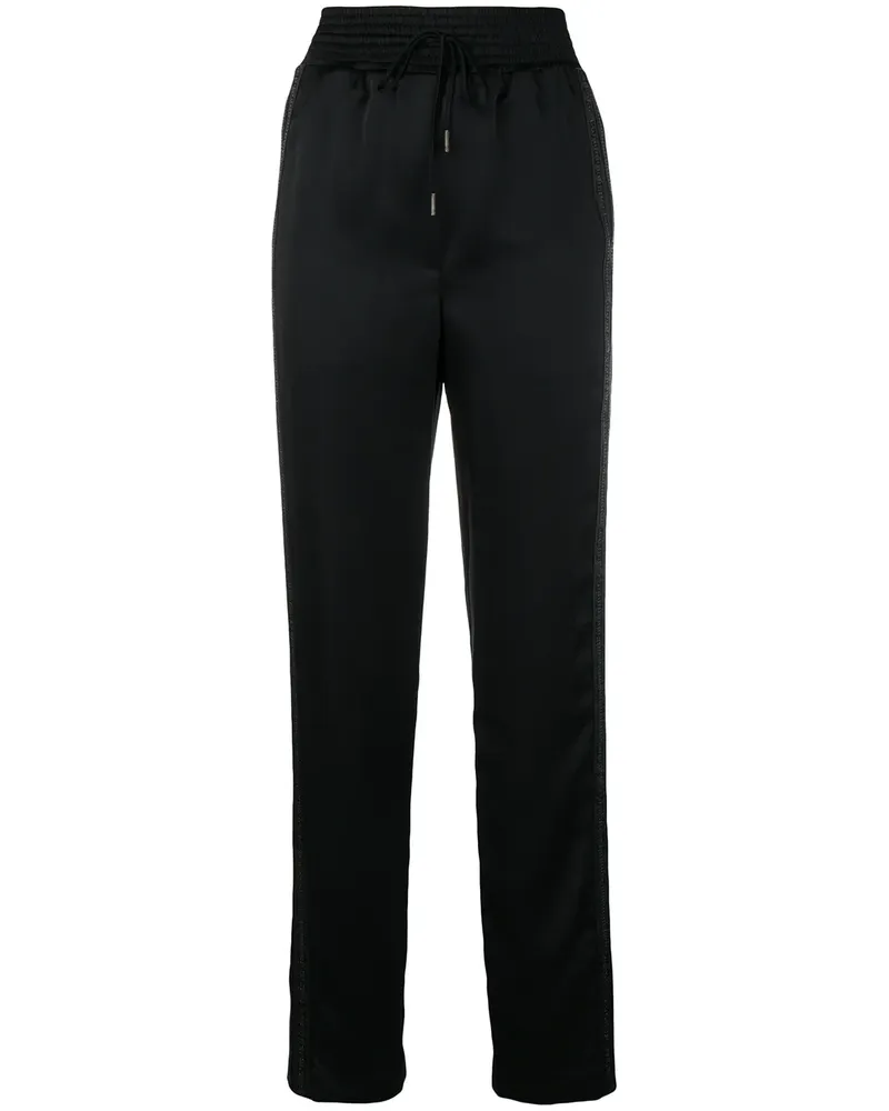 OFF-WHITE Hose mit Kordelzug - Schwarz Schwarz