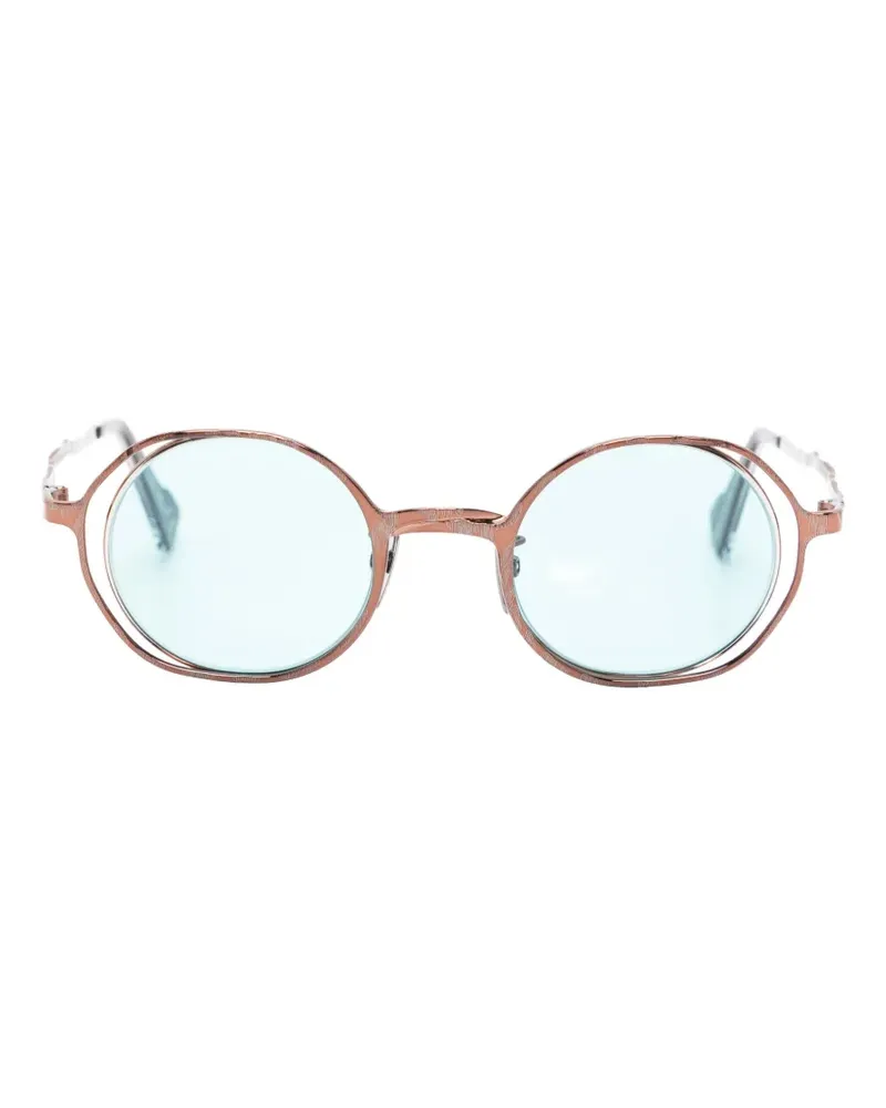 KUBORAUM Maske H11 round-frame sunglasses - Braun Braun