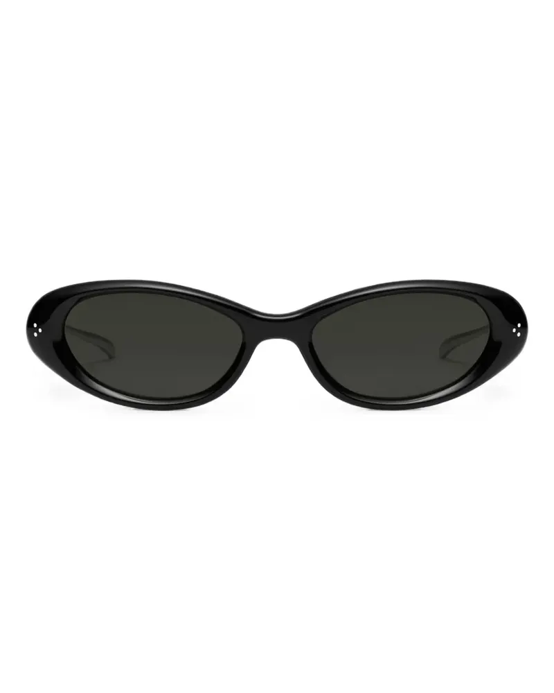 Gentle Monster Ora oval-frame sunglasses - Schwarz Schwarz