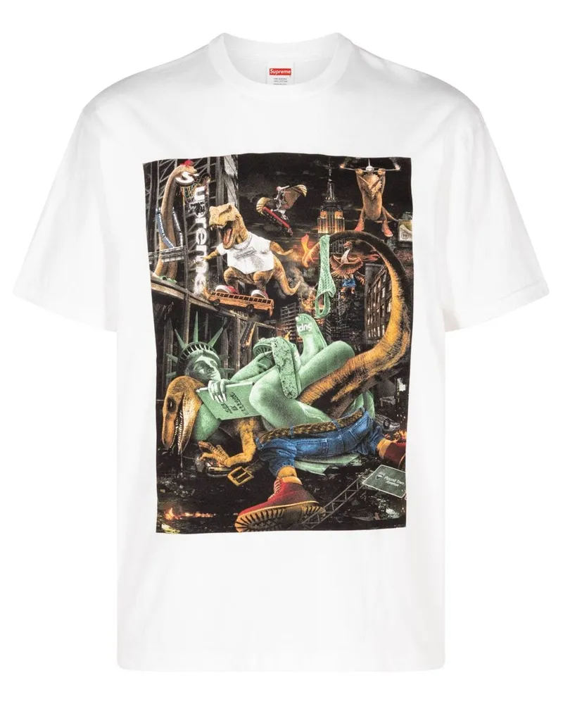 Supreme Being T-Rex T-Shirt - Weiß Weiß